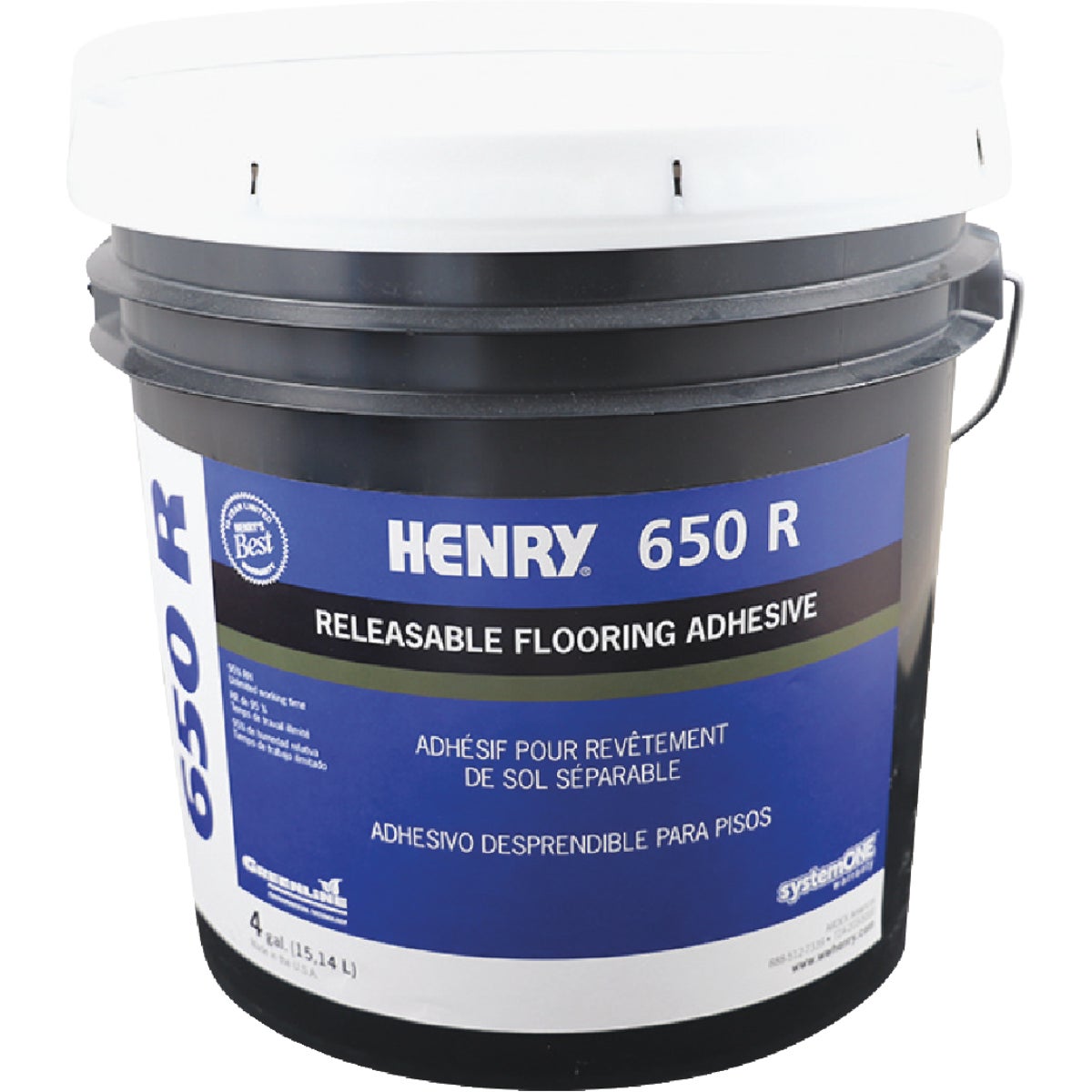 4G RELEASABL PS ADHESIVE - 12636 by Henry W W Company