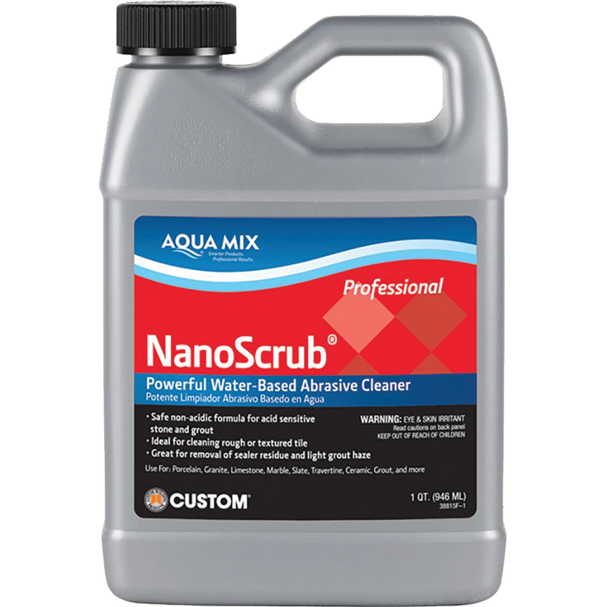 QT NANOSCRUB CLEANER - AMNSQT by Custom Building Prod