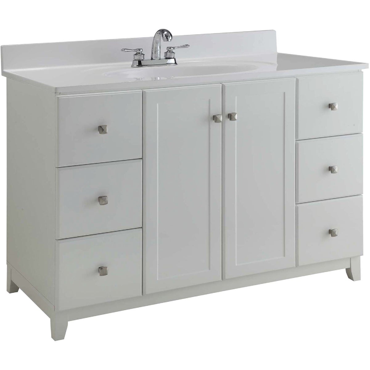 48X21 WHITE VANITY - 531145 by Design House  Dhi