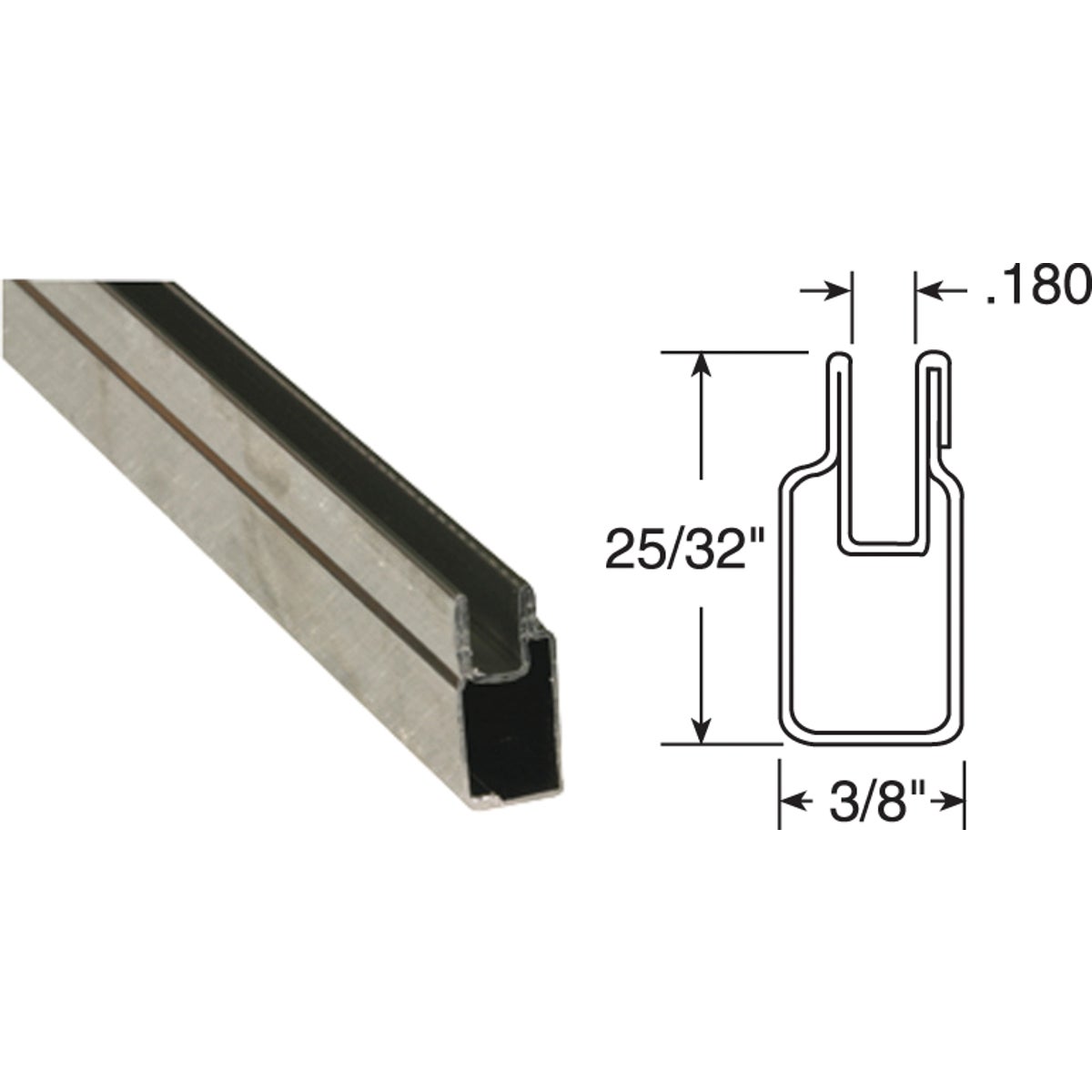 3/8X25/32X94 ML WN FRAME - PL14155 by Prime Line Products