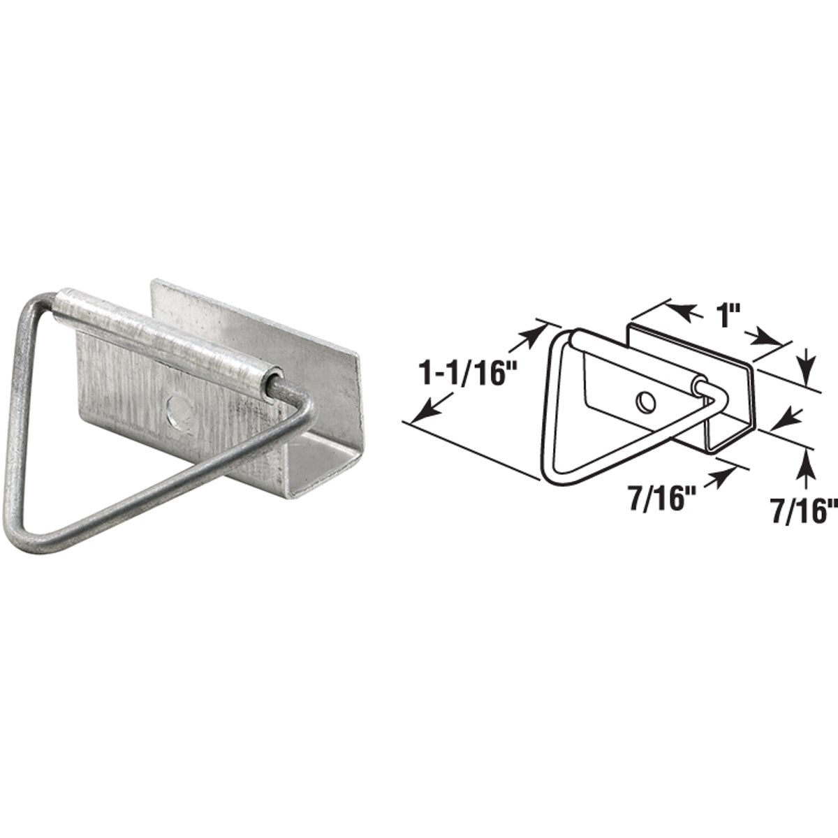 25PK 7/16"ML LTCH BOTTOM
