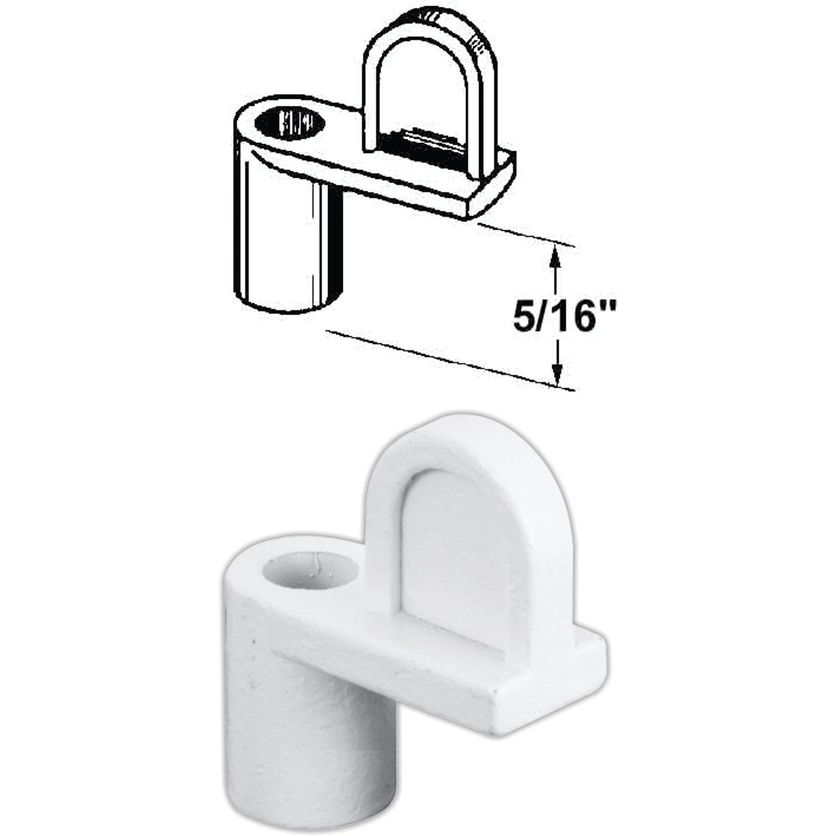 5/16"DIECAST SCREEN CLIP - PL7893 by Prime Line Products