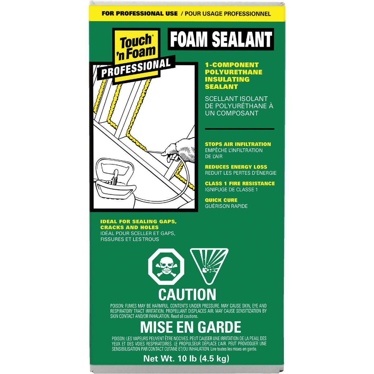 10LB CYLNDR FOAM SEALANT - 4001110001 by Convenience Products