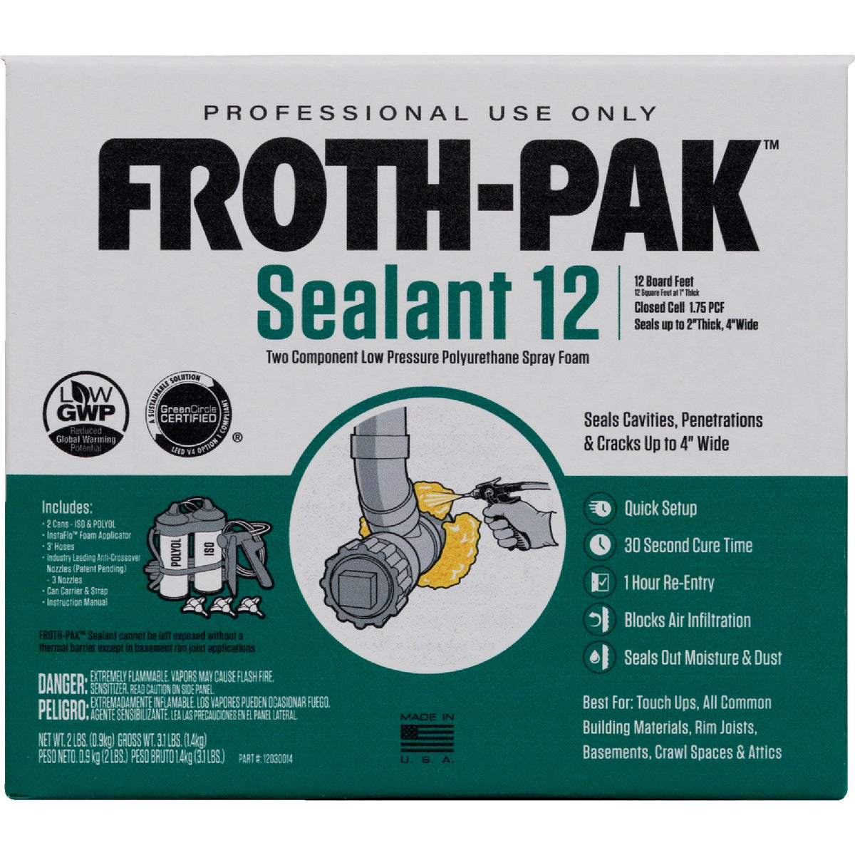 FROTH-PAK12 FOAM SEALANT - 308900 by Dow Chemical Company
