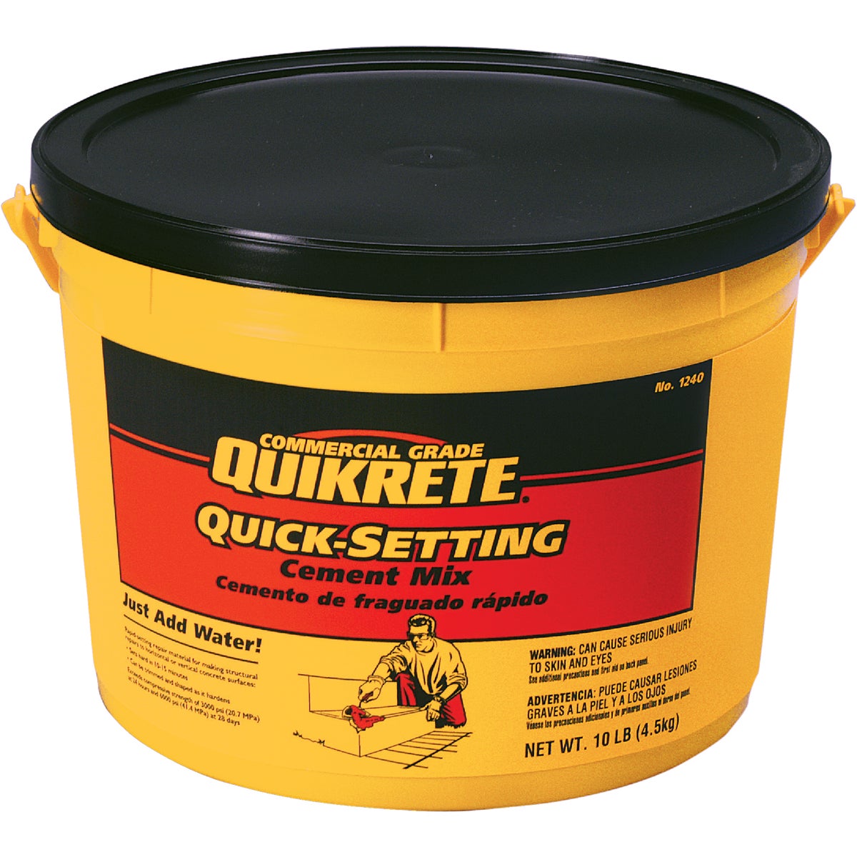 10LB QUICK-SET CEMENT - 1240-11 by Quikrete Co