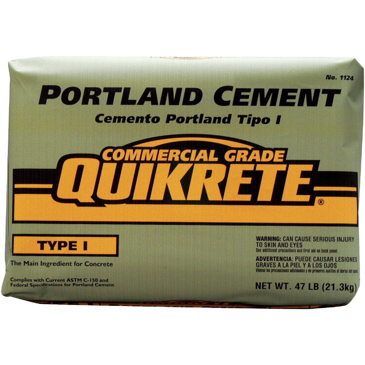 47LB PORTLAND CEMENT - 1124-47 by Quikrete Co