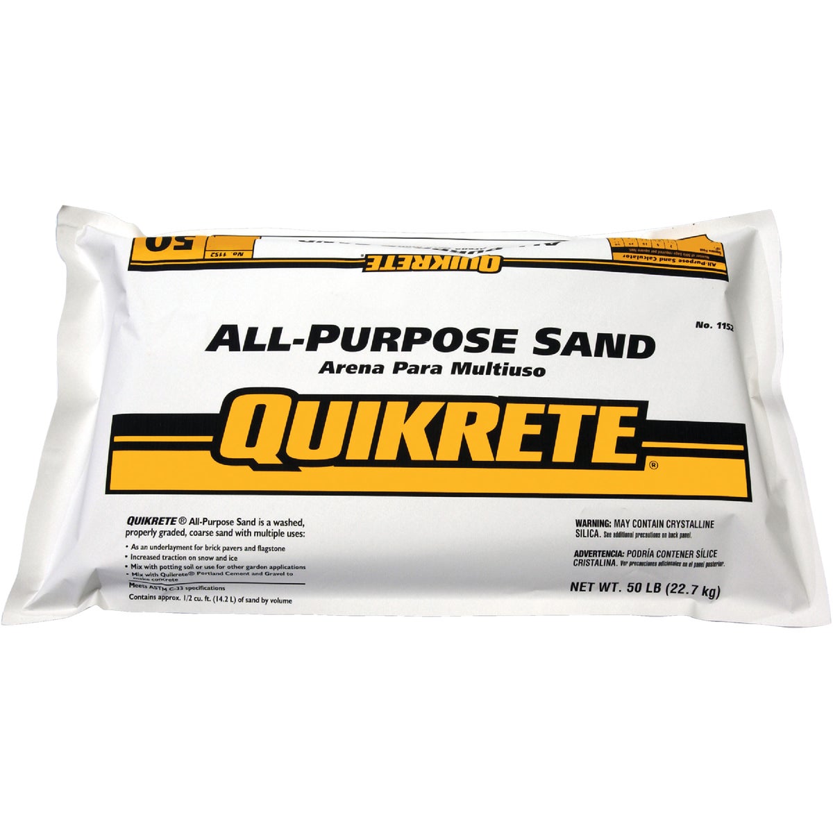 50LB ALL-PURPOSE SAND - 1152-53 by Quikrete Co