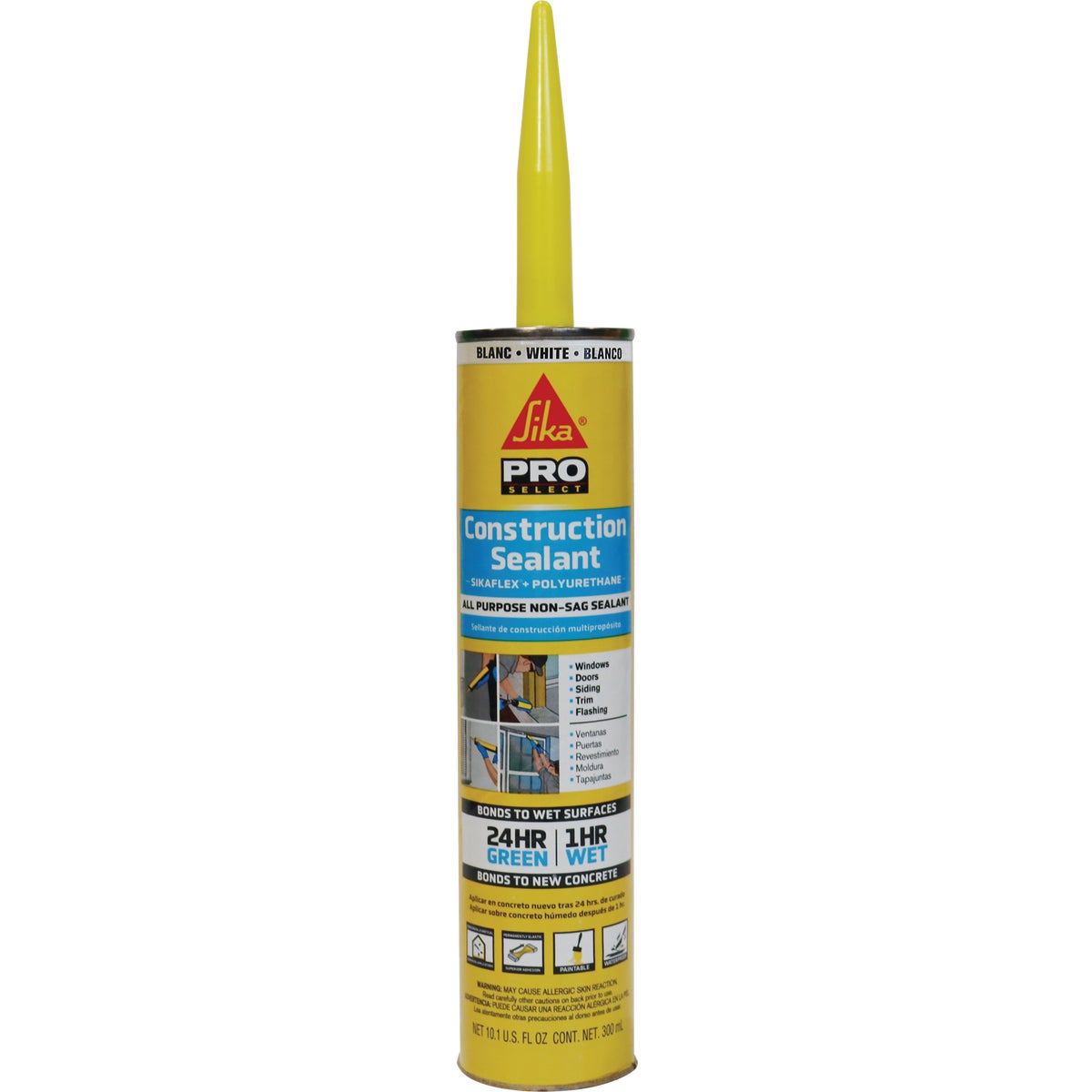 10 WH SKFLX CONS SEALANT - 90618 by Sika Corp