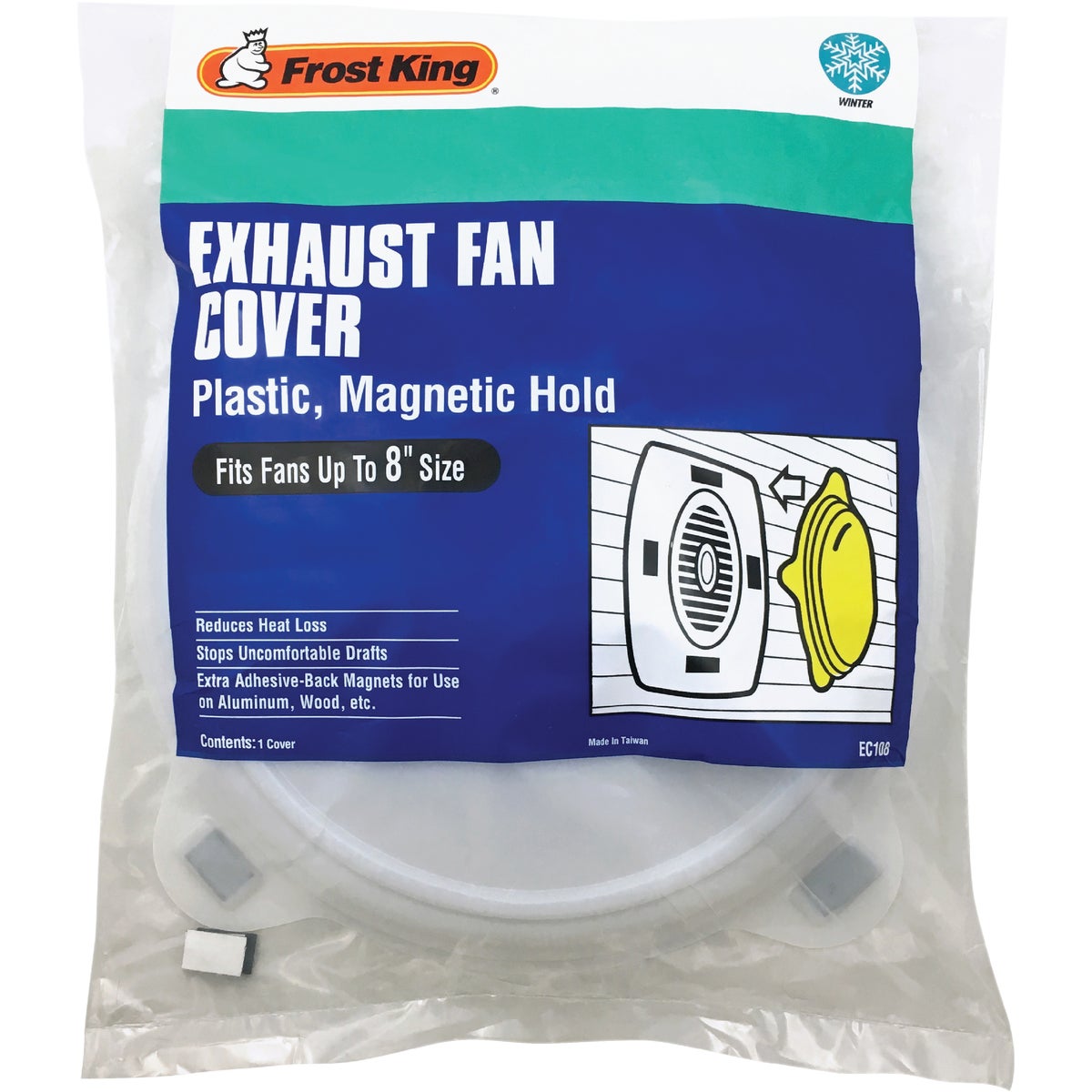 10-1/4"EXHAUST FAN COVER - EC108 by Thermwell Prods Co