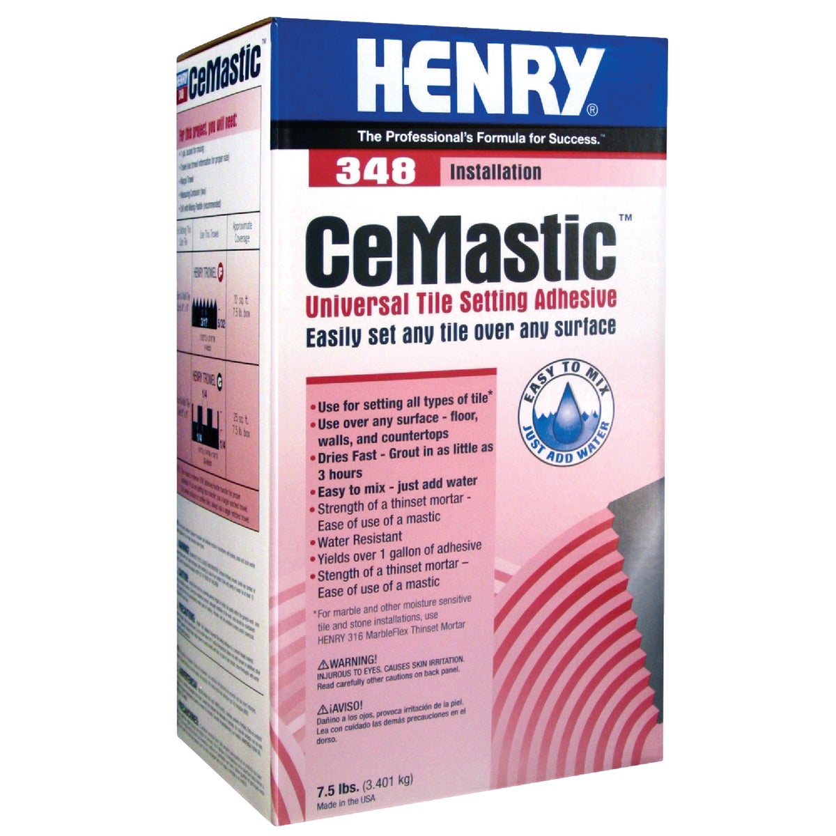 7.5 CEMASTIC TILE ADHESIVE