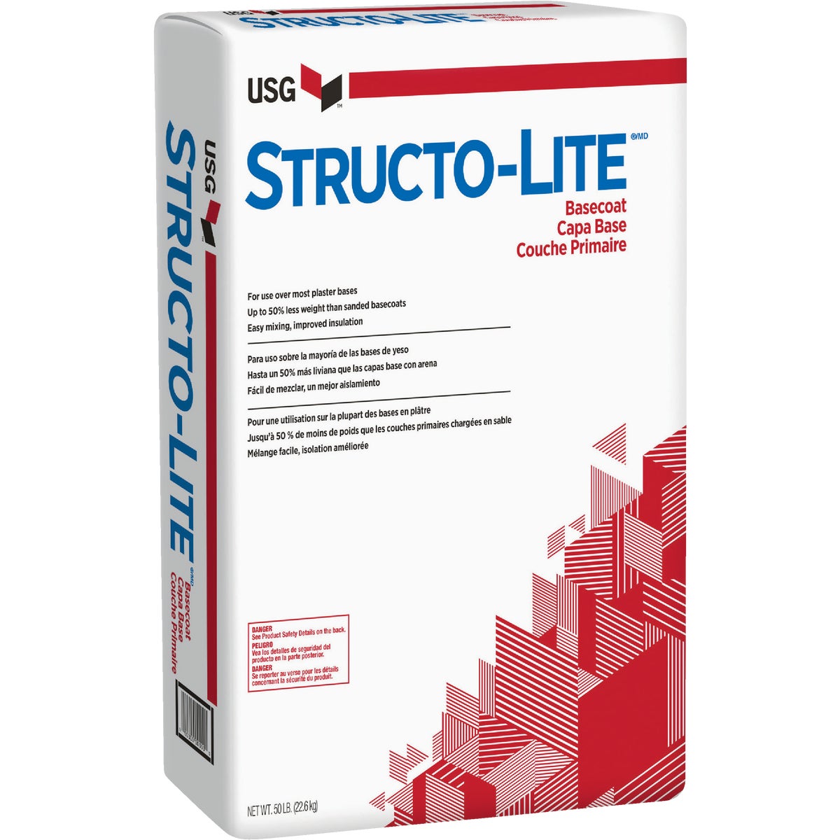 50# BAG STRLITE PLASTER - 163841 by U S Gypsum