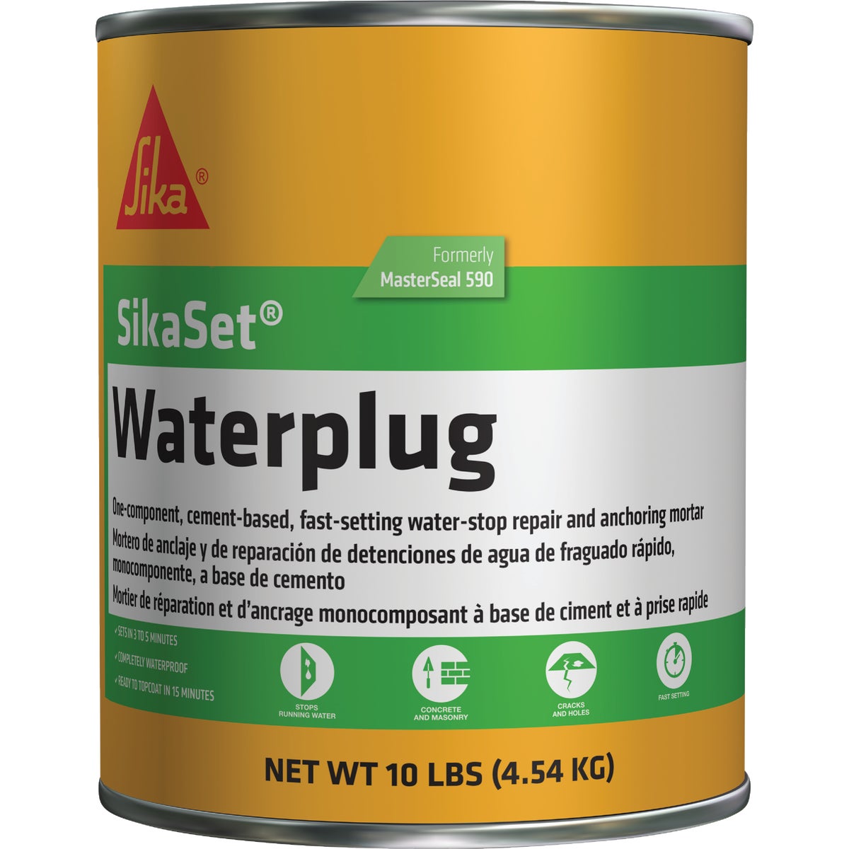 10LB WATERPLUG CEMENT