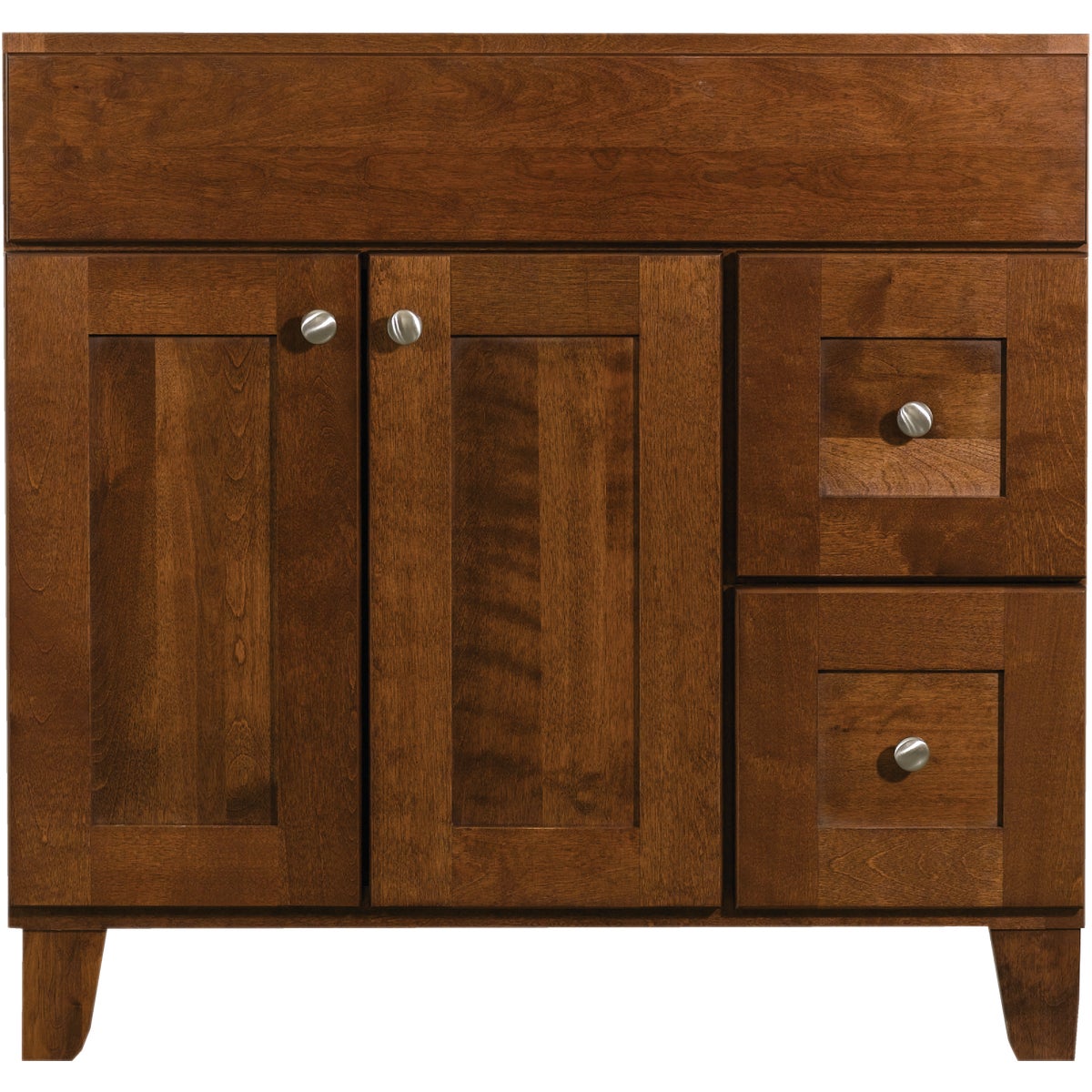 36" OSAGE BRINDLE VANITY - P/OBB-VTR36T-WL-05 by Bertch Cab Mfg Inc