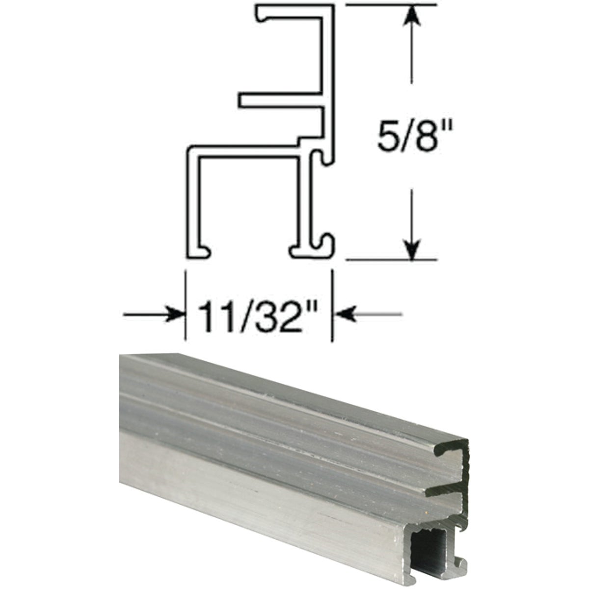 11/32X5/8 SCREEN FRAME - PL14201 by Prime Line Products