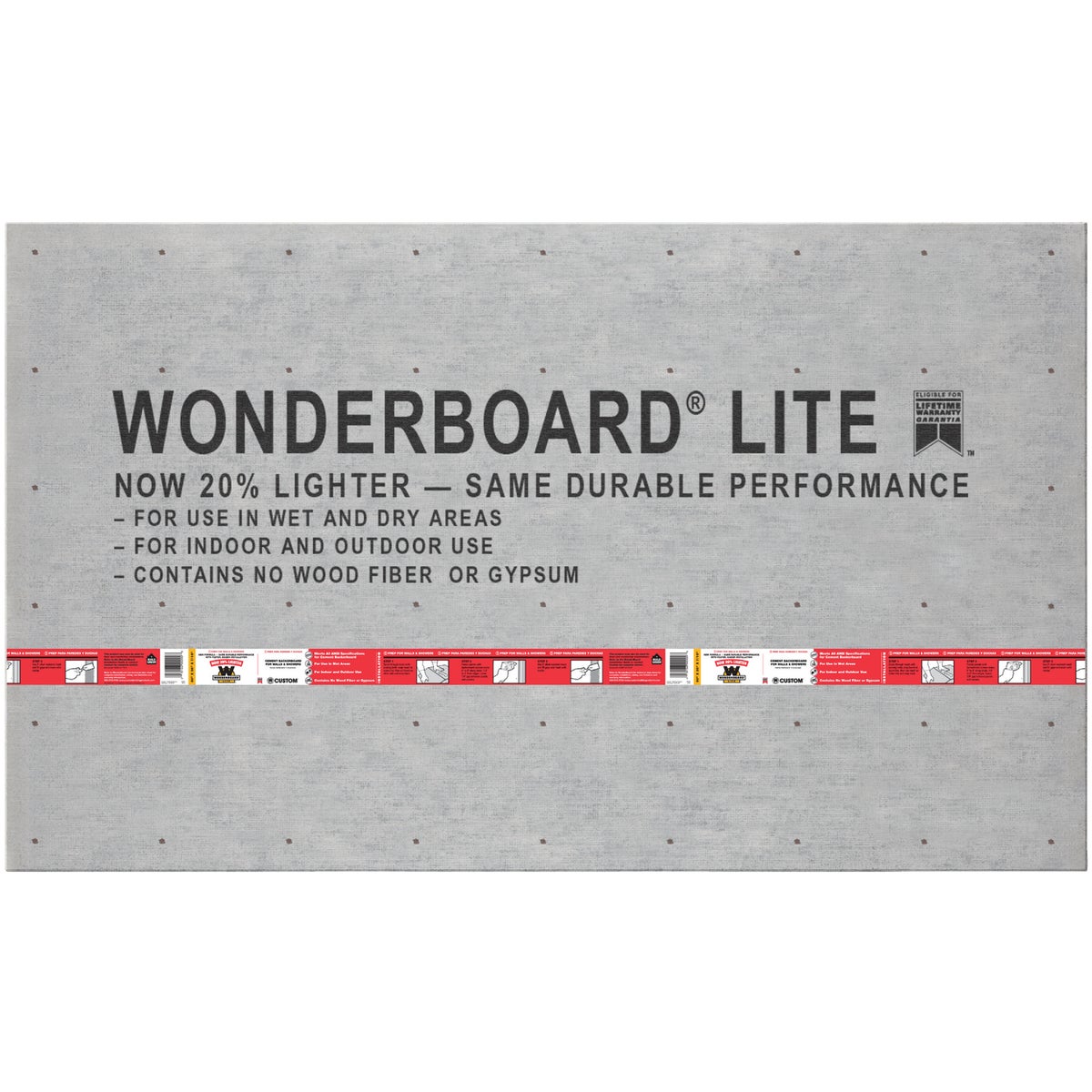 3x5x1/2 Wonderboard