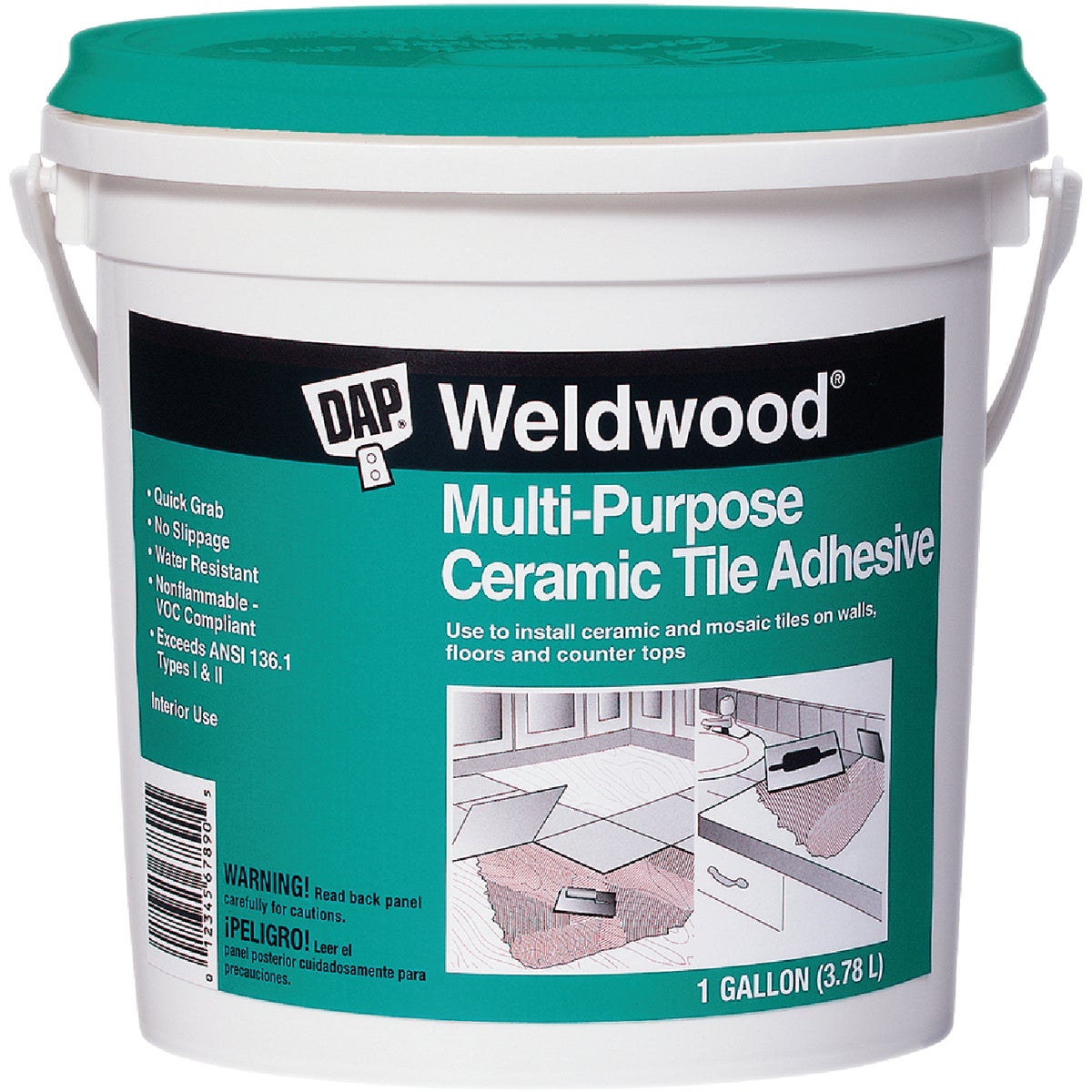 GAL CERAMC TILE ADHESIVE - 25192 by Dap Inc