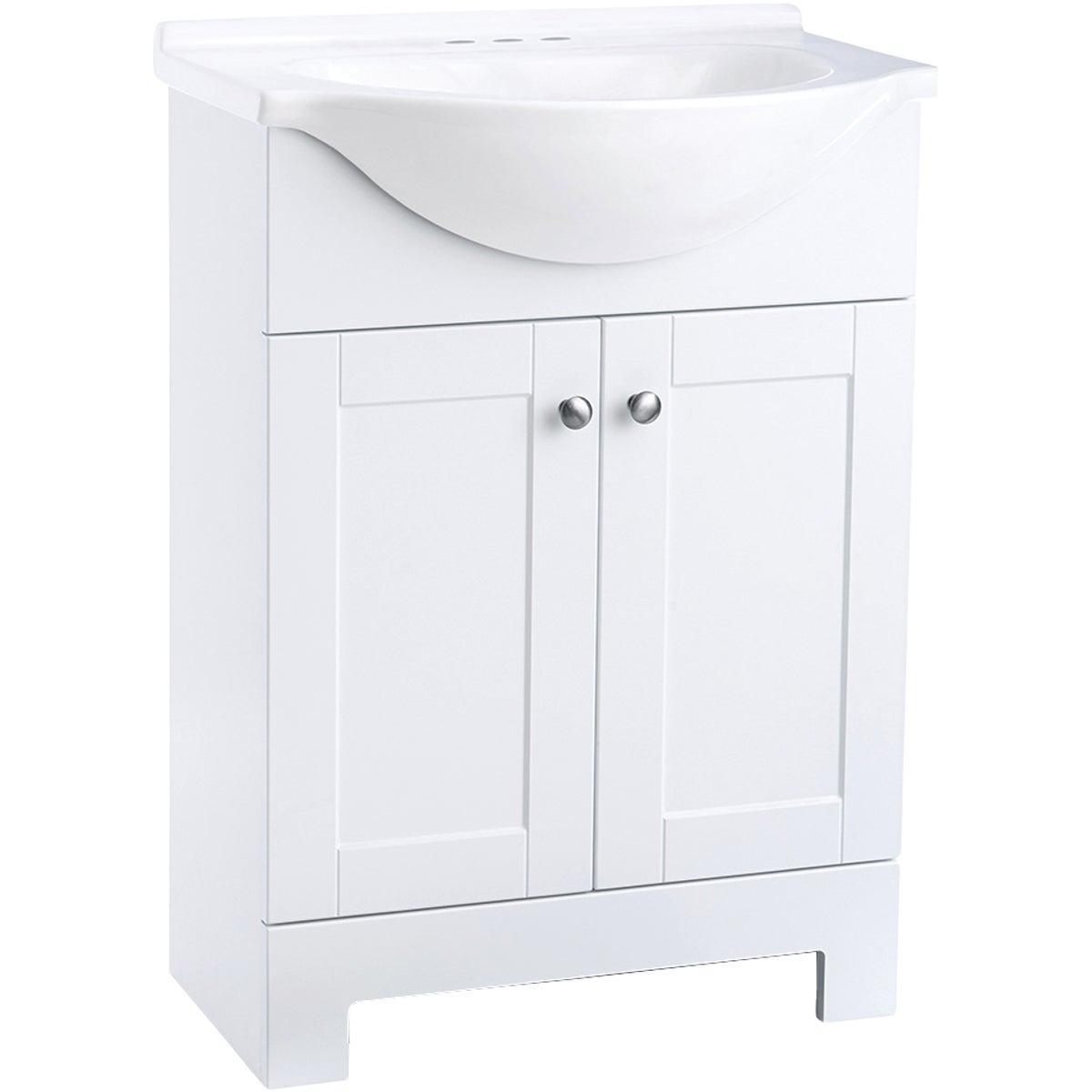 WHITE VANITY COMBO - EV2418WW by Zenith Prod Corp