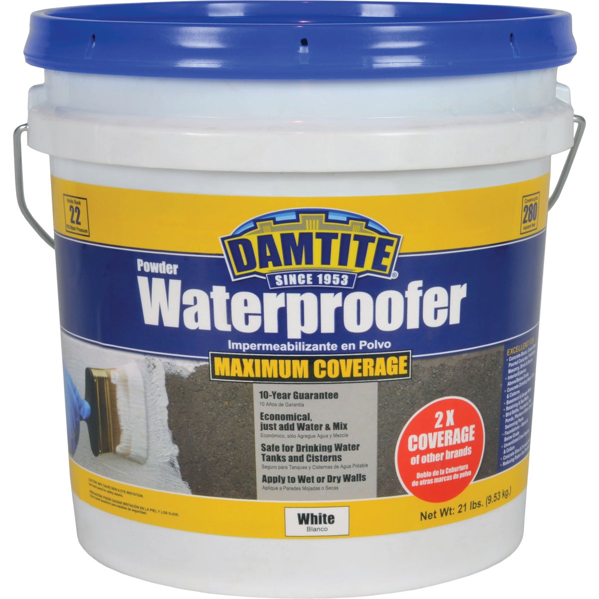 21LB CONCRT WATERPROOFER - 01211 by Damtite Waterproofng