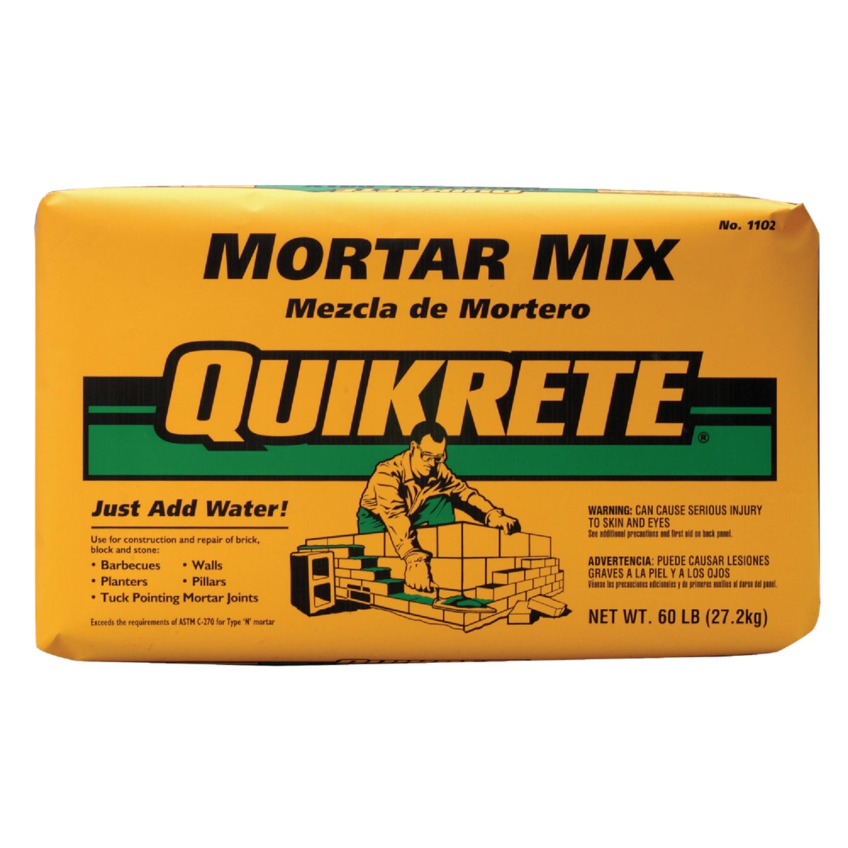 60LB MORTAR MIX - 110260 by Quikrete Co