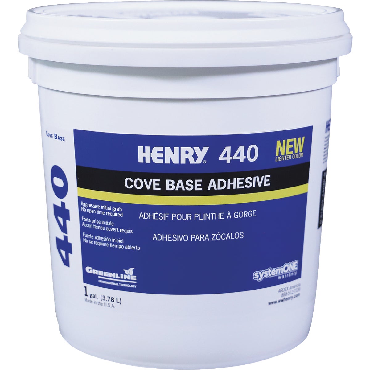 GL H440 COVE BS ADHESIVE - 12111 by Henry W W Company