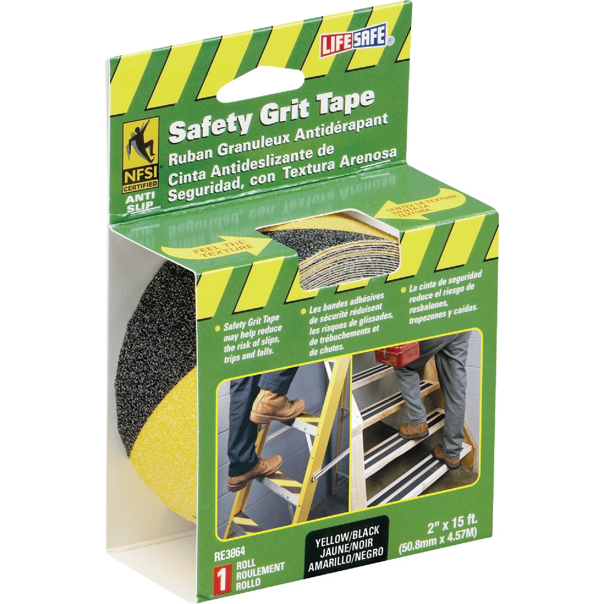 2"X15' YE/BL SFTGRT TAPE - RE3864 by Incom Mfg Group