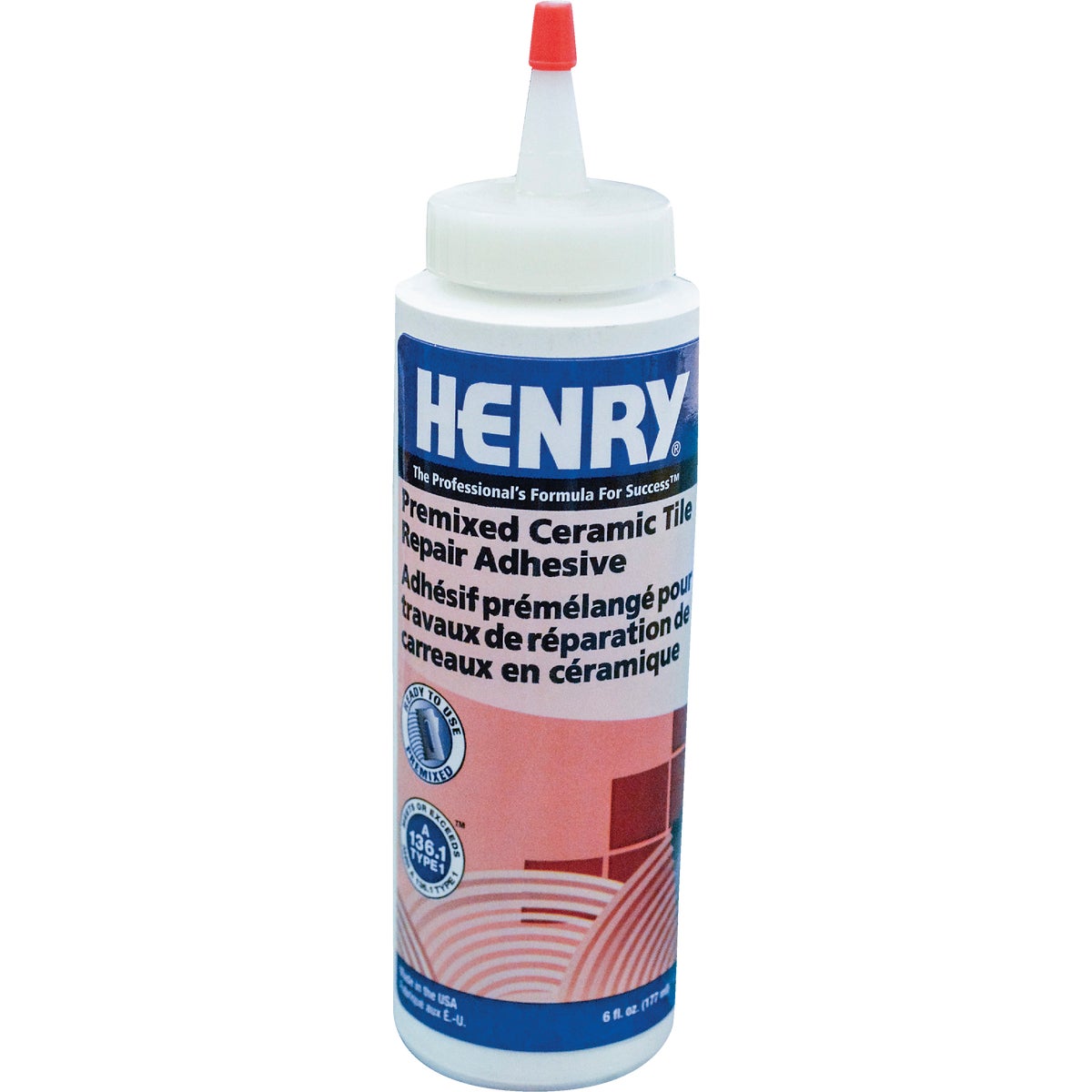 6OZ CERAMC TILE ADHESIVE - 12213 by Henry W W Company