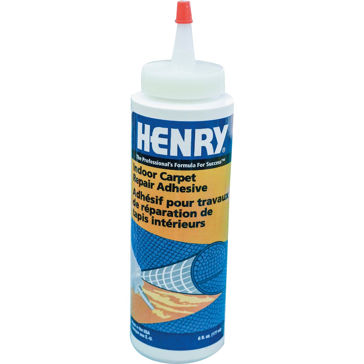 6OZ INDR CARPET ADHESIVE - 12219 by Henry W W Company