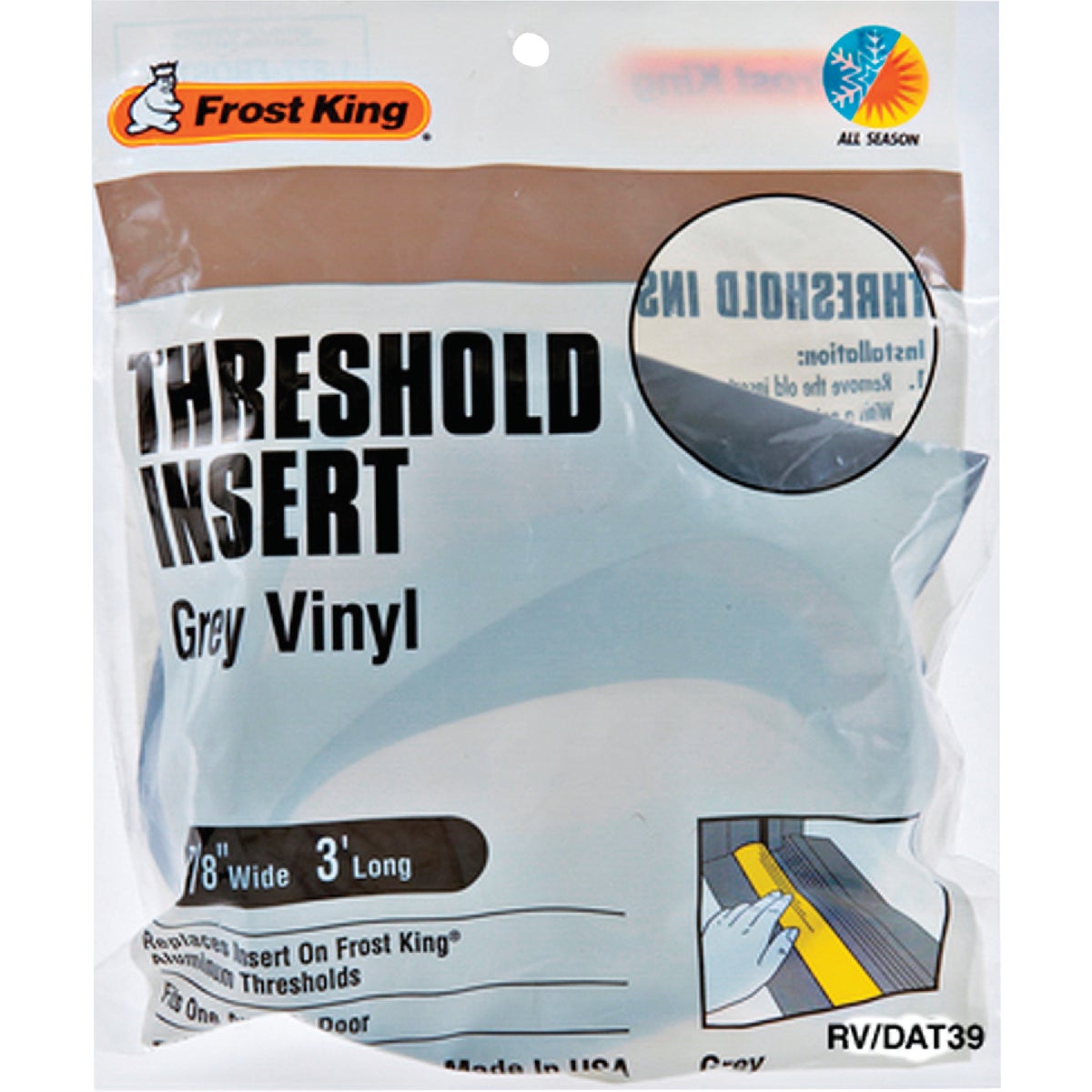 GRAY REPLACEMENT INSERT - RVDAT39 by Thermwell Prods Co