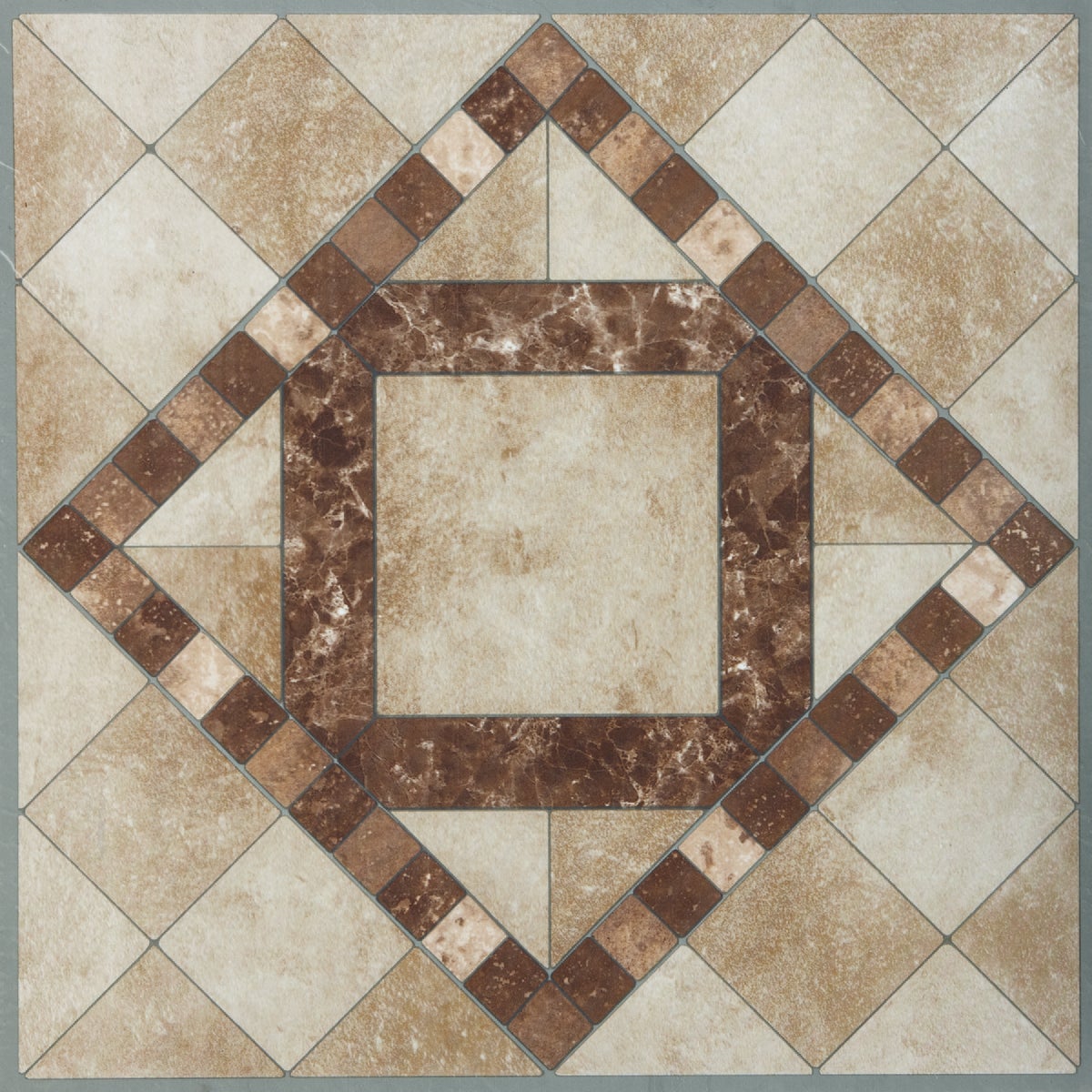 12" TRAVRTN MOSAIC TILE - KC90704 by Do it Best
