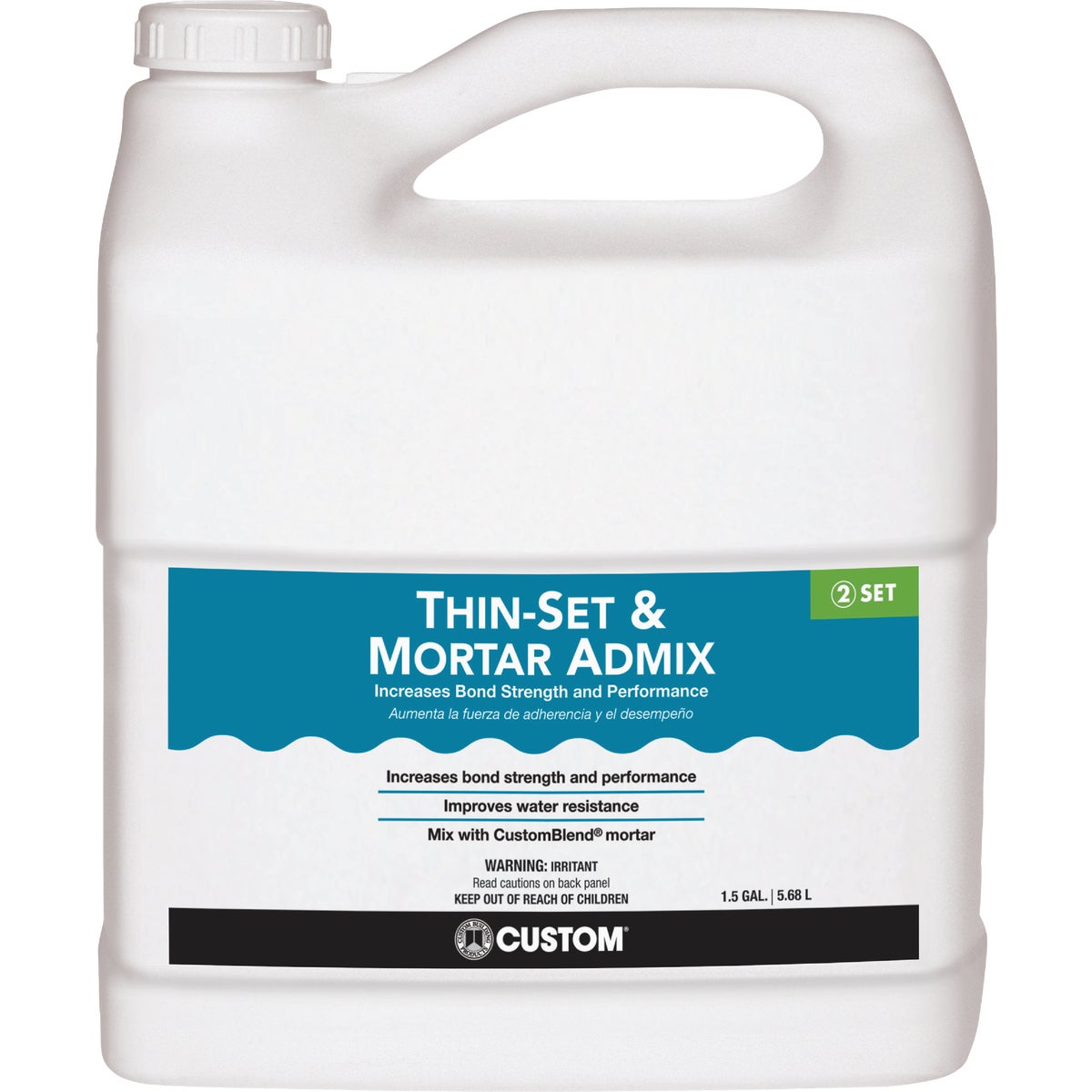 2.5GL THSET MORTAR ADMIX - AMA2 by Custom Building Prod