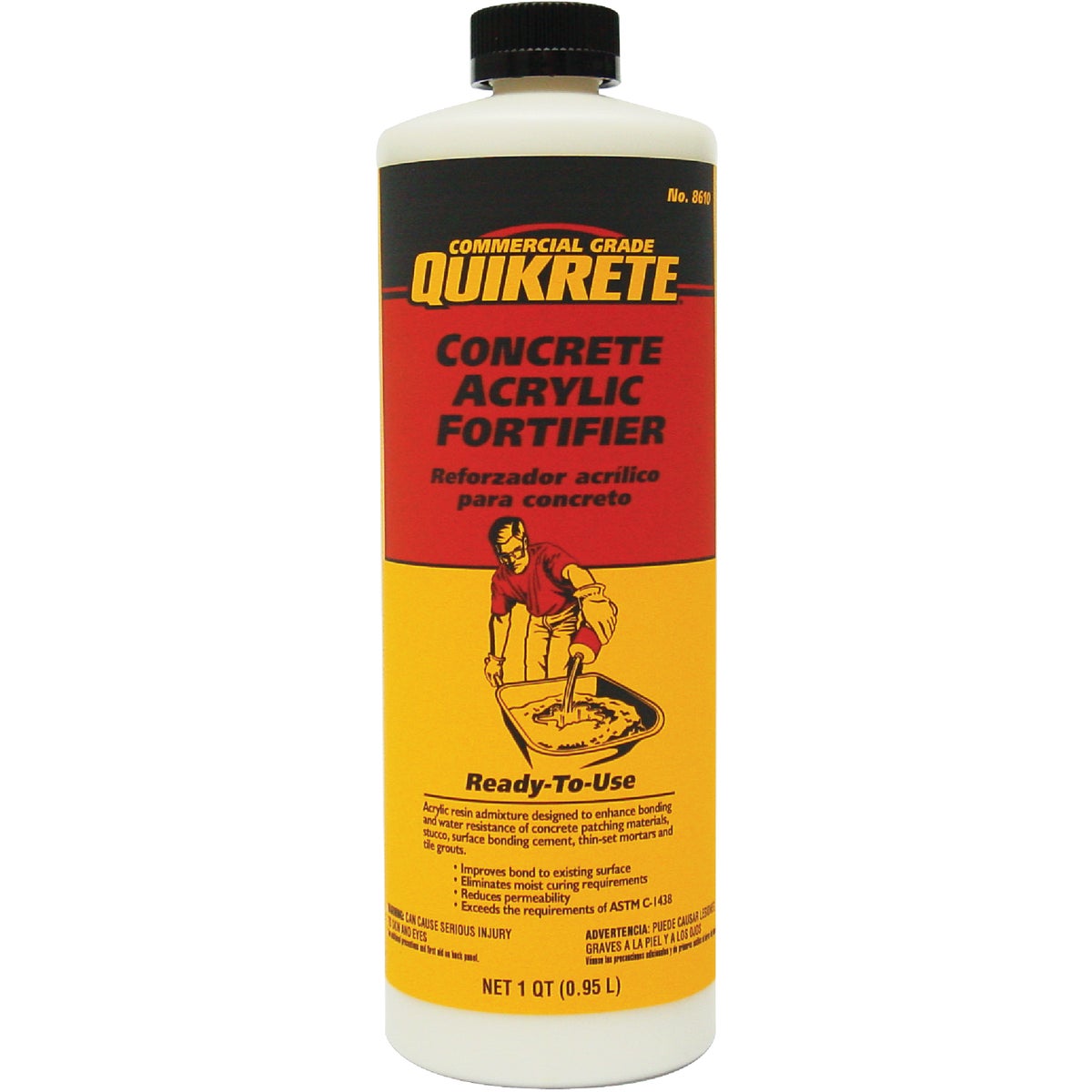 QT CNCRT ACRL FORTIFIER - 861014 by Quikrete Co