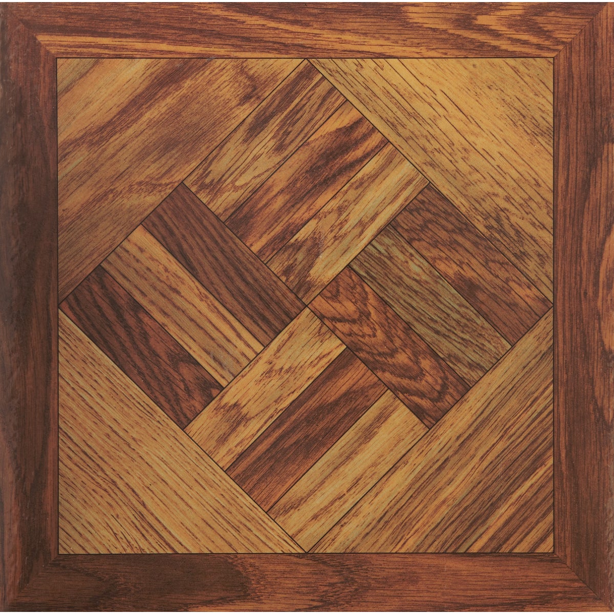 12" WOOD PARQUET TILE - 6671 by Do it Best