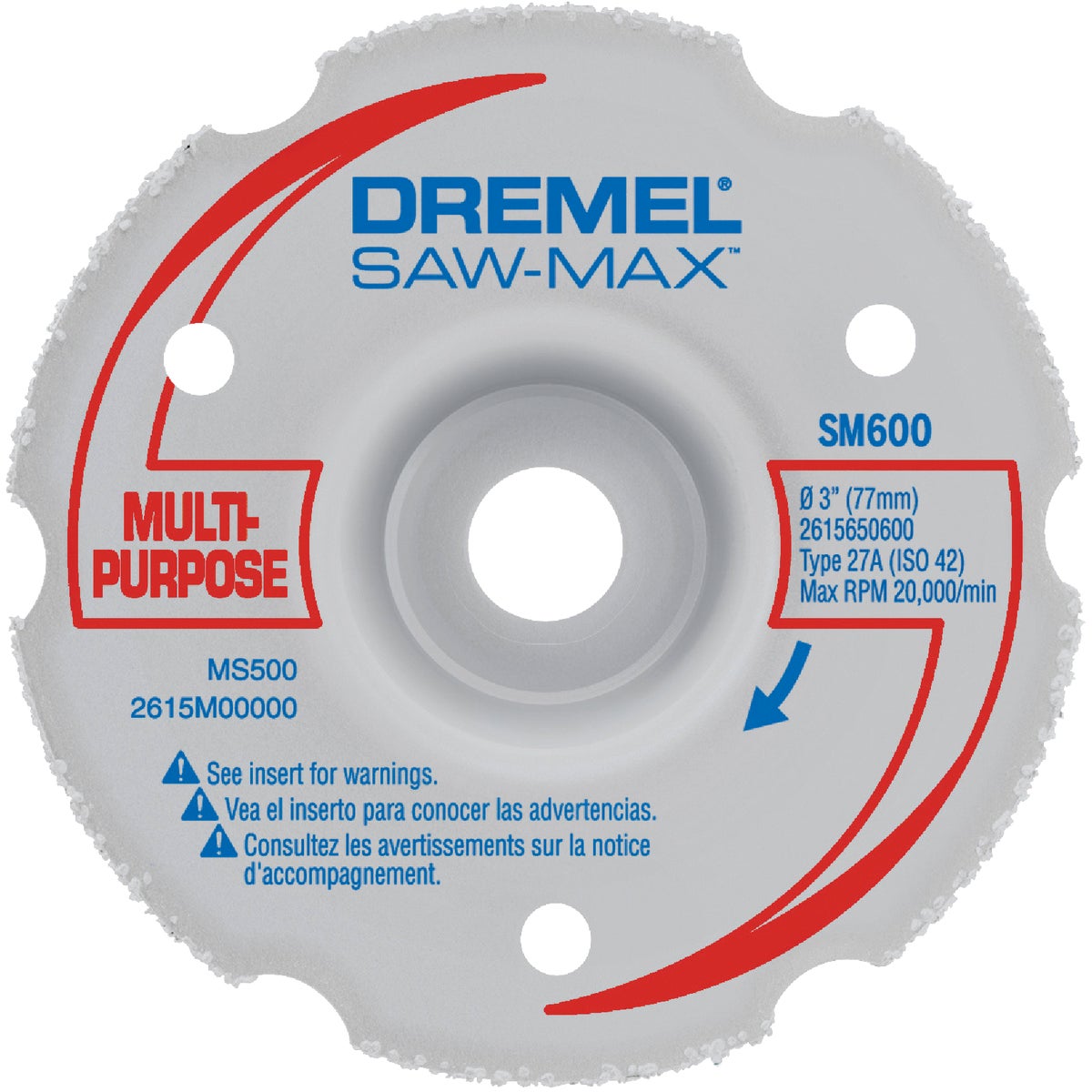 CARBIDE FLUSH CUT WHEEL - SM600 by Dremel Mfg Co