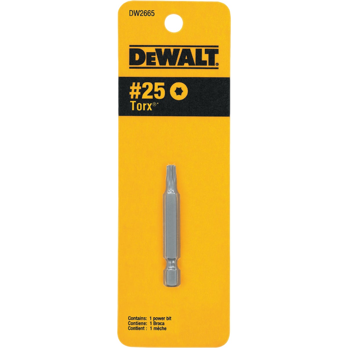 2PK 2" T25 TORX BIT - DW2665-2 by DeWalt