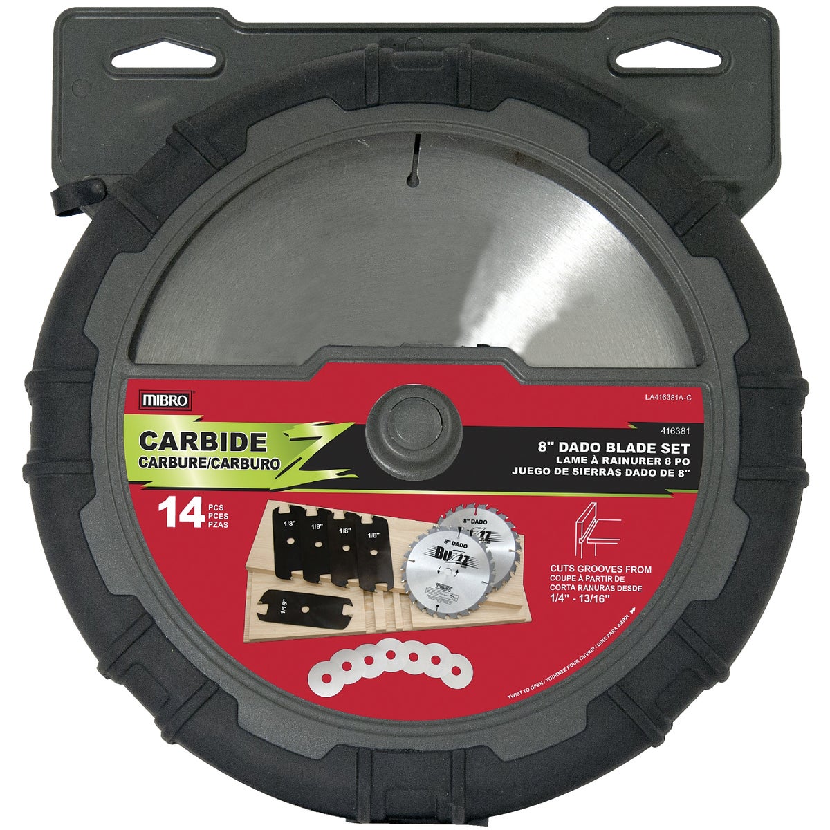 8" DADO BLADE SET