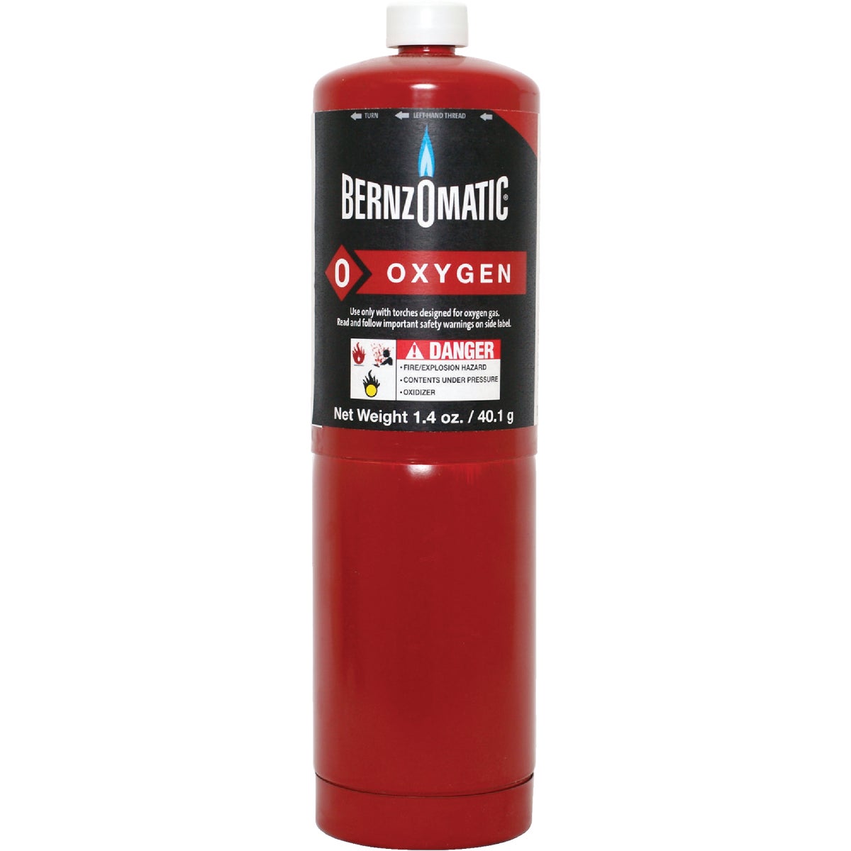 1.4OZ OXYGEN CYLINDER - 307655 by Worthington