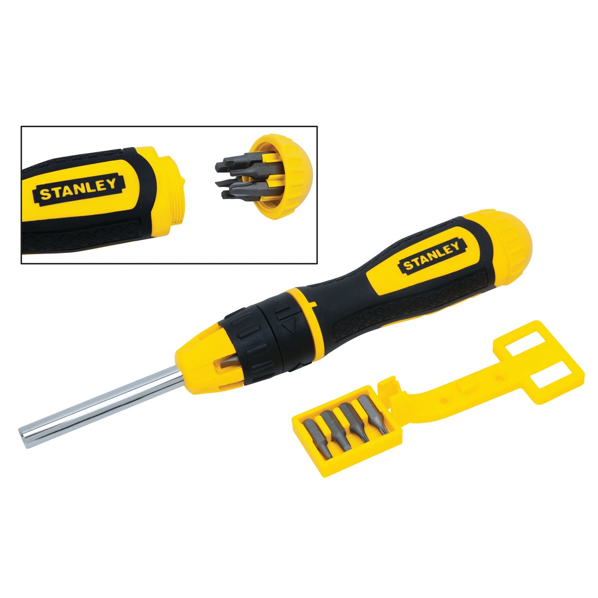 MULTI-BIT SCREWDRIVER - 68-010 by Stanley Tools