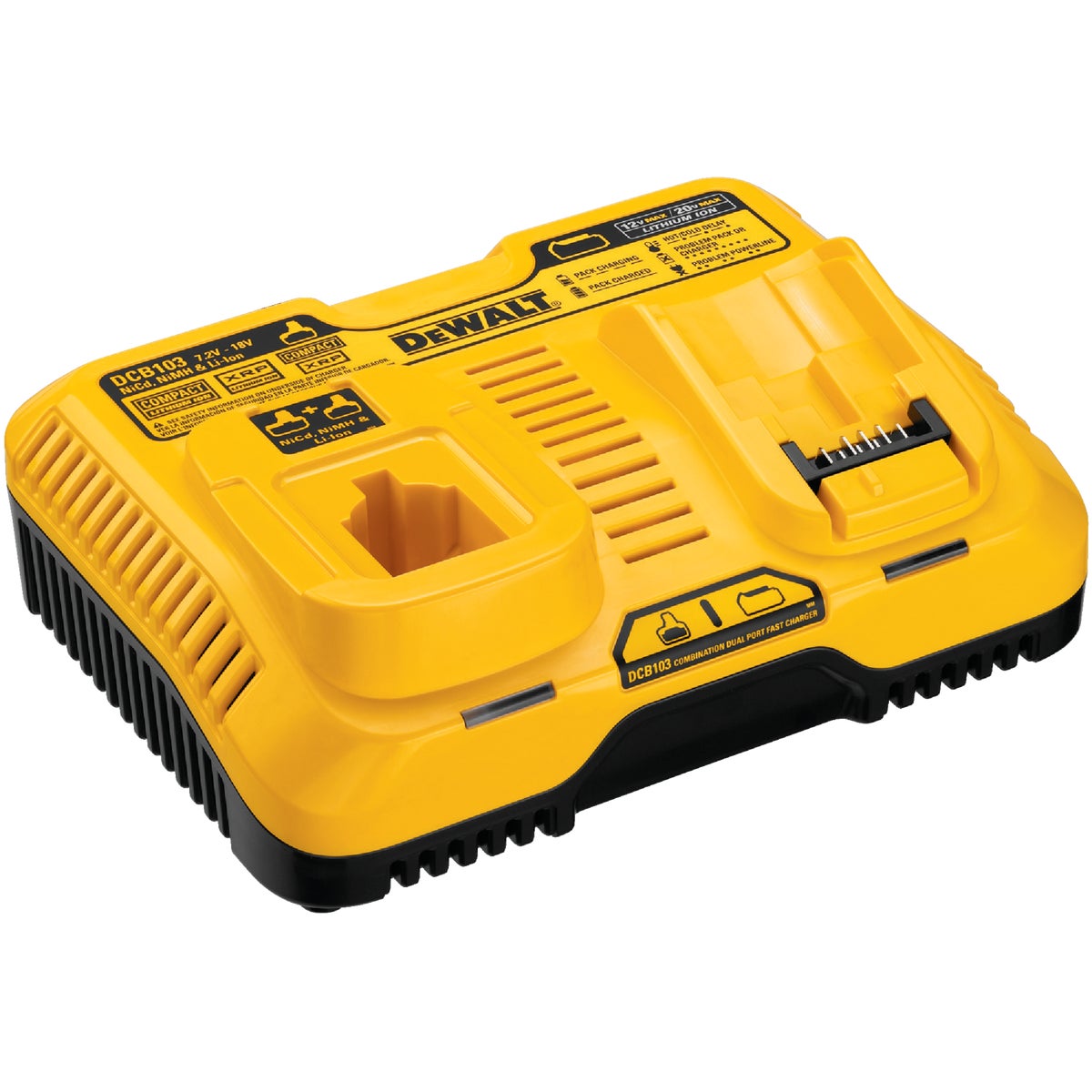 12V 18V 20V CHARGER - DCB103 by DeWalt