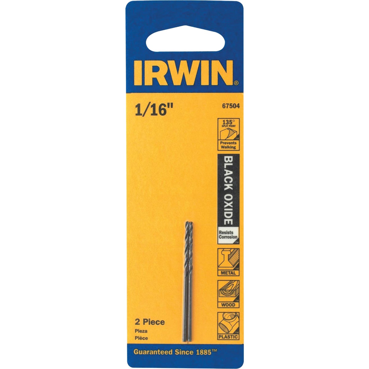 1/16" BLACK OXIDE BIT - DW1104 by DeWalt