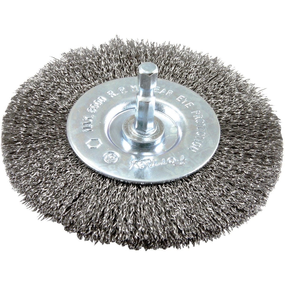 4" CRIMPED WIRE WHEEL - 72740 by Forney Industries