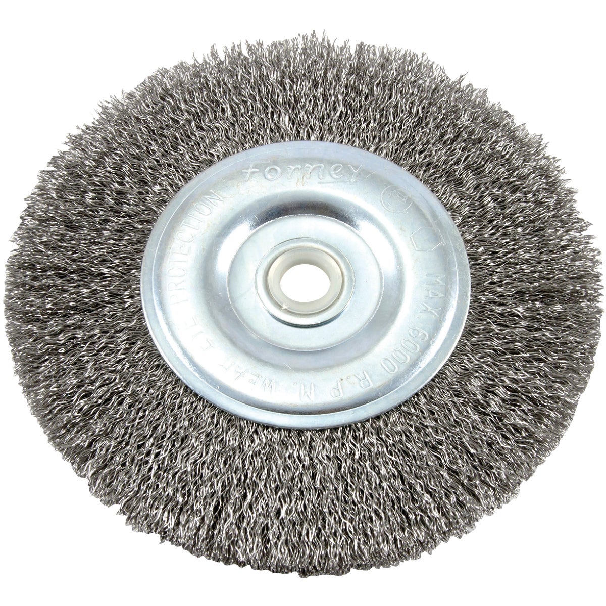6" CRIMPED WIRE WHEEL - 72745 by Forney Industries