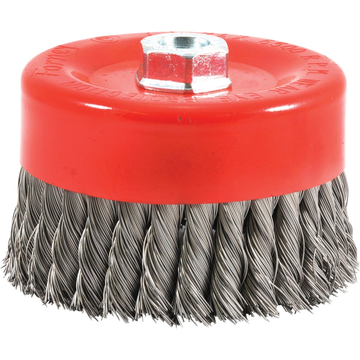 6" KNOTTED CUP BRUSH - 72756 by Forney Industries