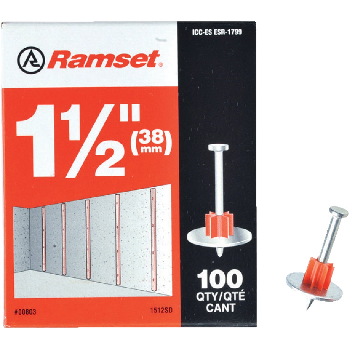 1-1/2" FASTENING PIN - 00803 by Itw Brands