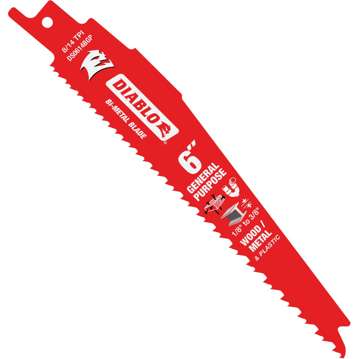2PK 6" 8/14T RECIP BLADE - DS0614BGP2 by Freud Inc