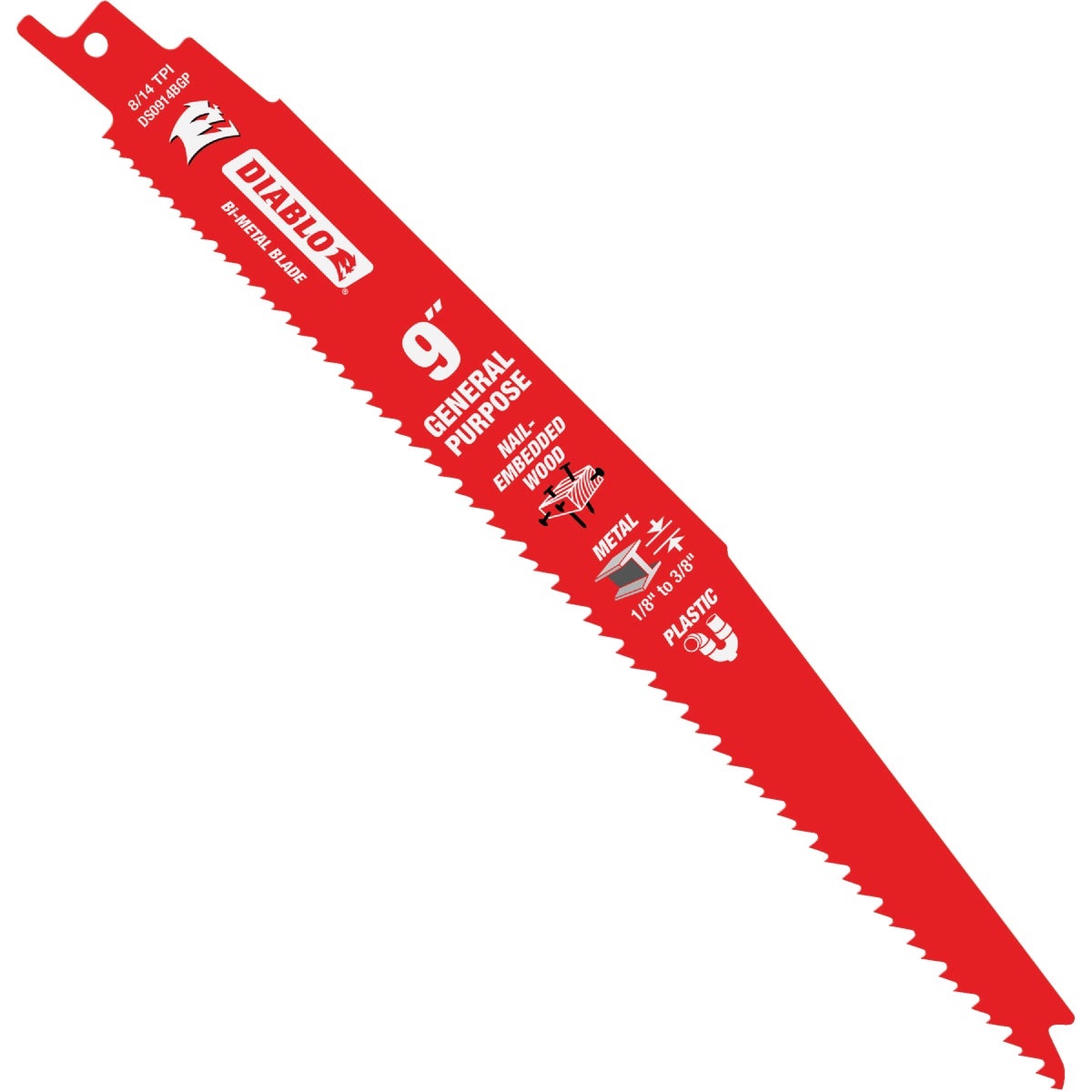 2PK 9" 8/14T RECIP BLADE - DS0914BGP2 by Freud Inc