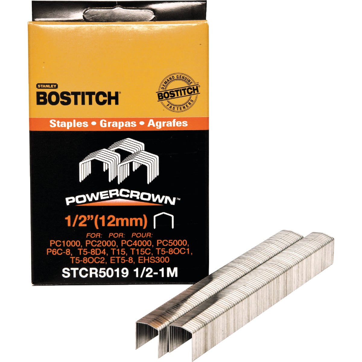 1/2" STAPLE - STCR50191/2-1M by Stanley Bostitch