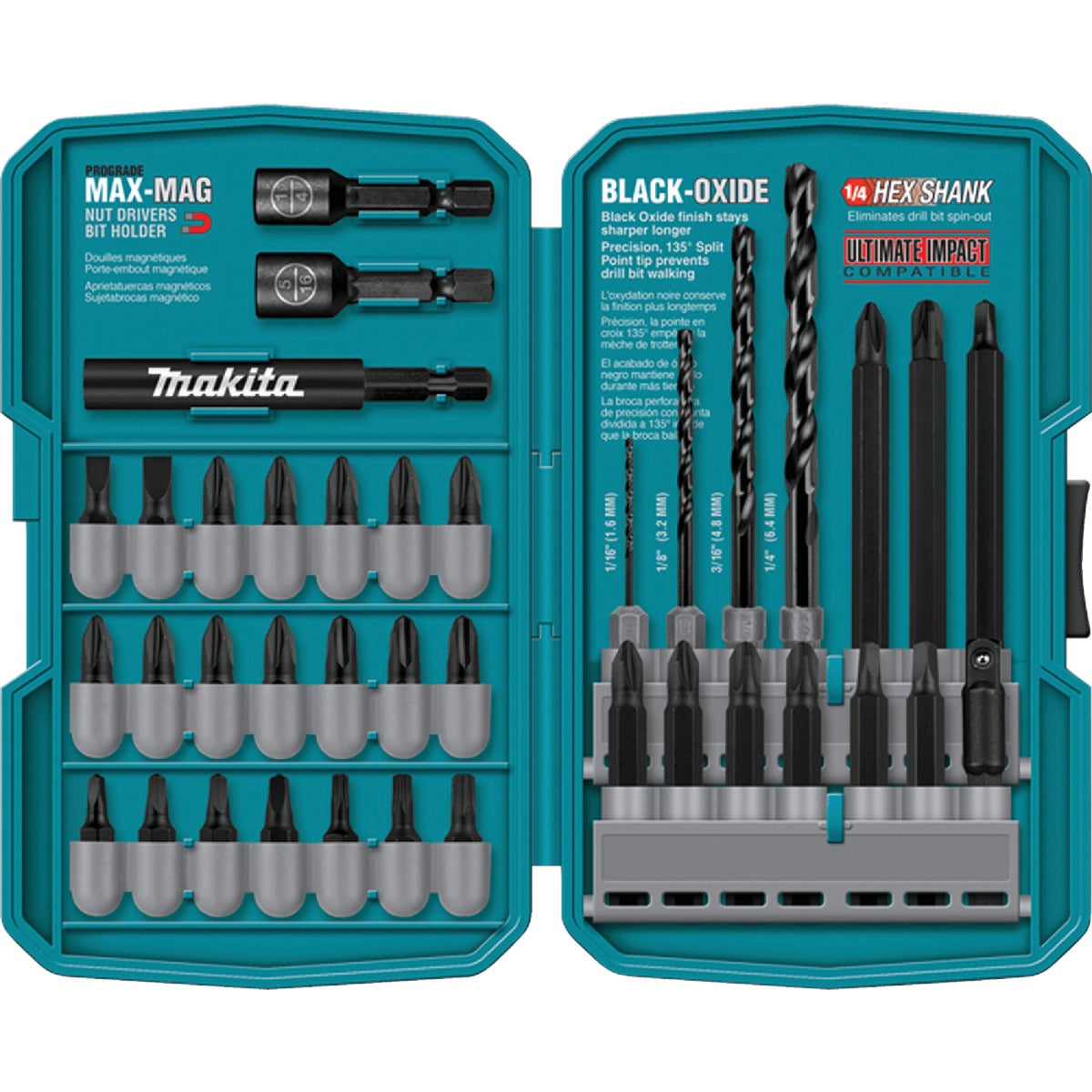 38-PIECE BIT SET - T-01373 by Makita Usa Accessory