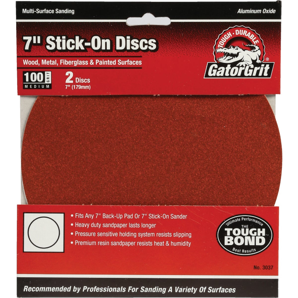 7" 100G REFILL DISC - 3037 by Ali Industries Inc