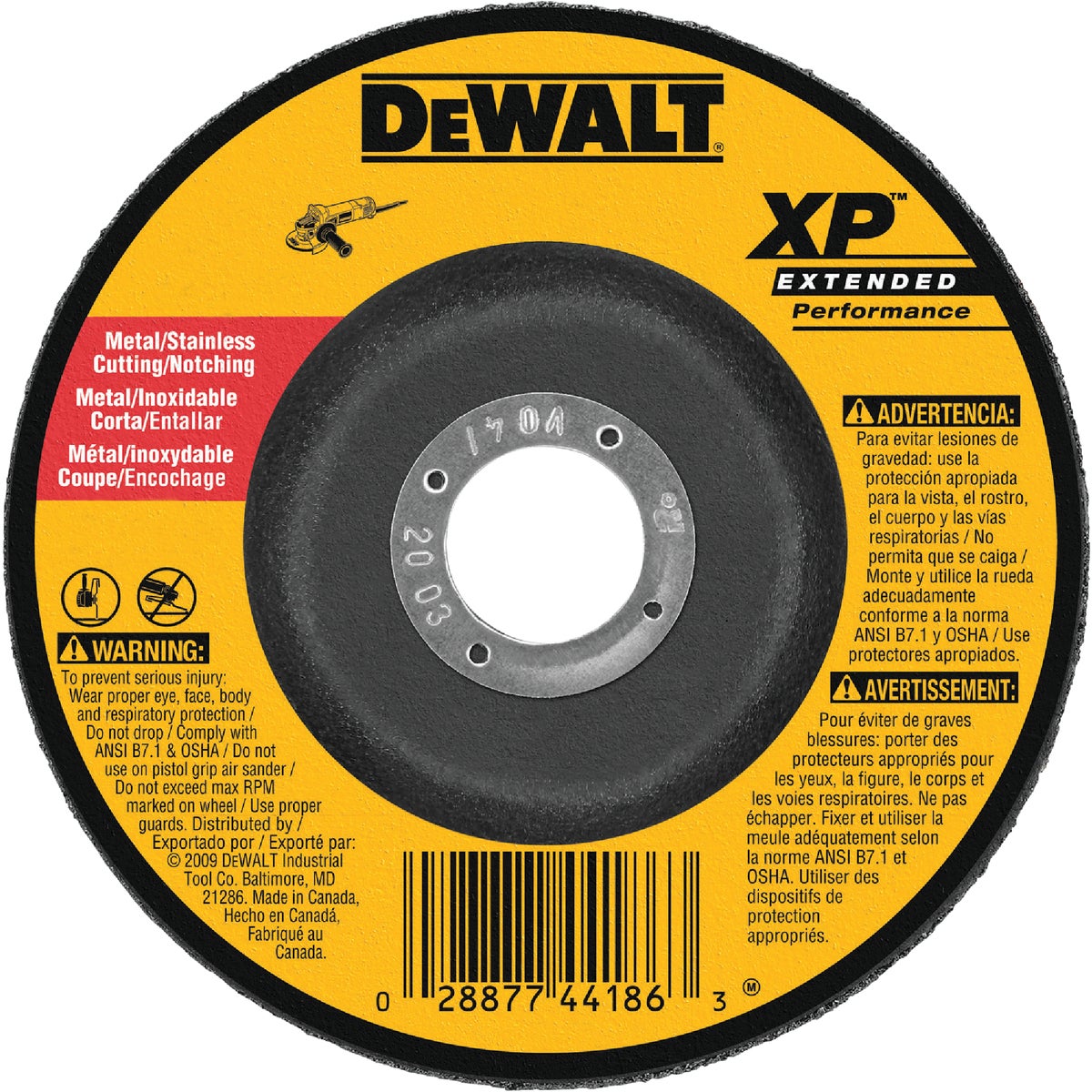 7" GRINDING WHEEL - DW8427 by DeWalt