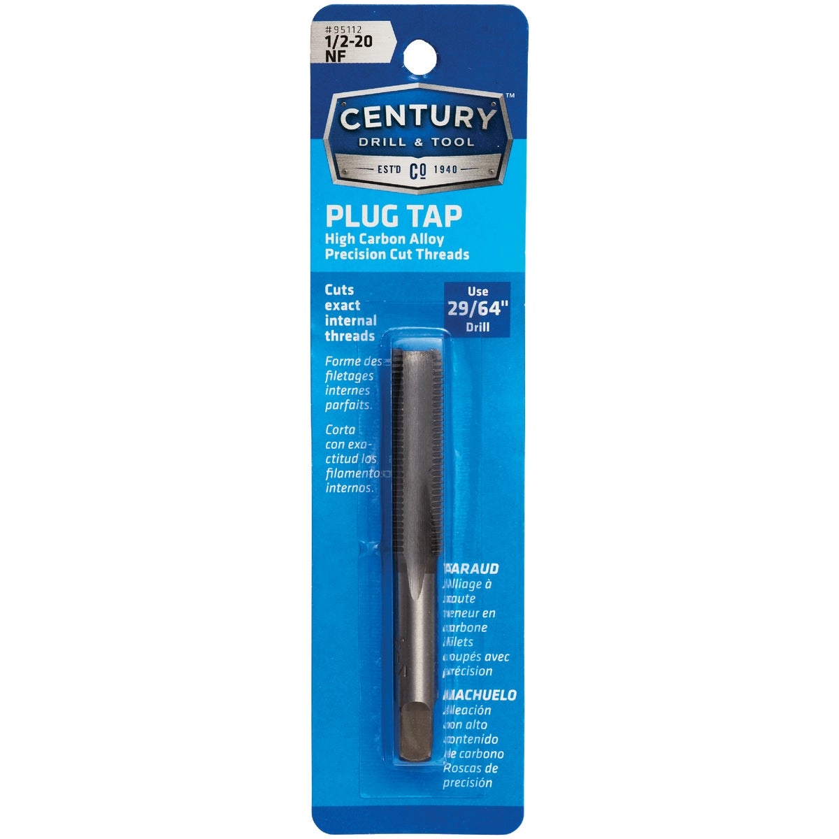 1/2X20 NF TAP - 8145 by Irwin Industr Tool